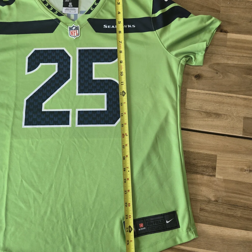 Nike Dri Fit Seattle Seahawks Color Rush Green NFL Jersey